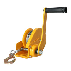 Cabrestante manual Carpoint 720 kg, cable de 10 metros 