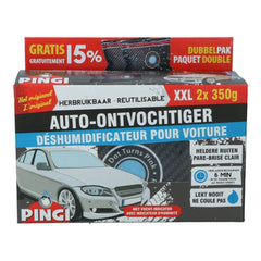 Pingi deshumidificador para coche pack doble 2x350g 