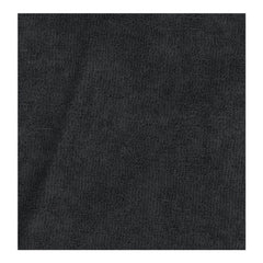 Funda de asiento de rizo, negra 