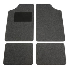 Alfombrillas universales de moqueta Carpoint, antracita 