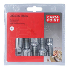 Tornillos antirrobo Carpoint M14x1,5x26 mm con asiento esférico D 