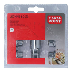 Tuercas de rueda antirrobo Carpoint M12x1,5 F bola 
