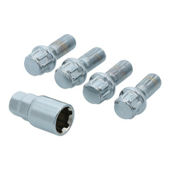 Tornillos antirrobo Carpoint M14x1,5x26mm G cónicos para ruedas 