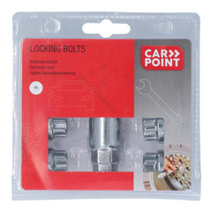 Tuercas antirrobo Carpoint M12x1,25 E bloqueables (asiento cónico) 