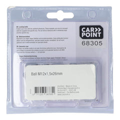 Tornillos antirrobo Carpoint M12x1,5x26 mm con asiento esférico C 