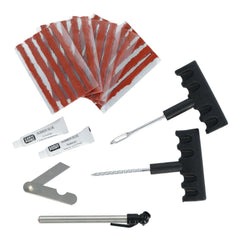Kit de reparación de neumáticos Carpoint – 31 piezas, mango de plástico 