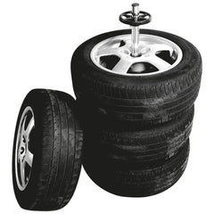 Carpoint soporte para ruedas + funda 