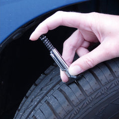 Medidor de profundidad del dibujo Carpoint Tyre Treat 