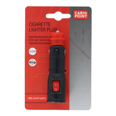 Carpoint enchufe para mechero 12/24V con interruptor de encendido/apagado 8A 