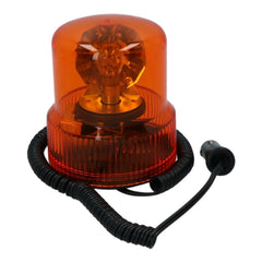 Intermitente LED rotativo 12V naranja magnético 