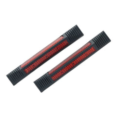 Protectores de puerta, 140 mm, unidad, negro 