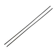 Protectores de puerta Carpoint, negros, 2 x 60 cm 