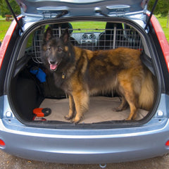 Rejilla universal para perros Carpoint con malla 