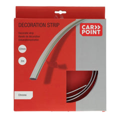 Moldura decorativa cromada Carpoint 22 mm / 2 metros 