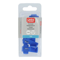 Conectores rápidos Carpoint 1560 azules, 5 unidades 