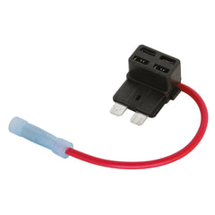 Portafusibles Carpoint para fusible plano con bypass, 12 V 