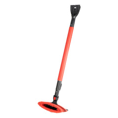 Cepillo telescópico para nieve con rascador de hielo y escobilla de goma – 98–134 cm 