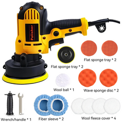 Pulidora rotativa 700W 5" – Velocidad variable 0-3600 RPM 