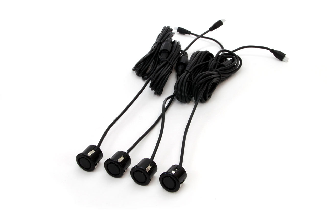 Fire sorte GOLD-parkeringssensorer