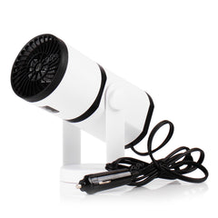 Calefactor de coche 12V 150W con ventilador y función desempañadora 