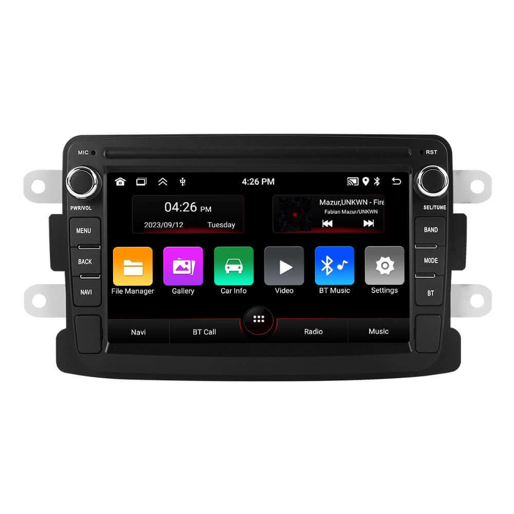 Renault/Dacia - Radio 7" con Apple CarPlay y Android Auto