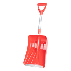 Pala de nieve telescópica para coche – 71–91 cm con hoja de aluminio 