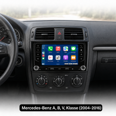 Mercedes-Benz A, B, V, Sprinter y más 2004-2016 - radio de 7" con Apple CarPlay y Android Auto 
