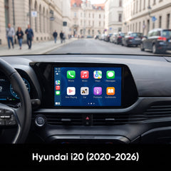 Hyundai i20 2020-2026 - Radio 10,1" con Apple CarPlay y Android Auto 