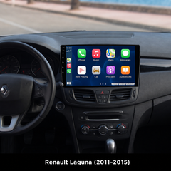 Renault Laguna 2011-2015 - radio 10,1" con Apple CarPlay y Android Auto 