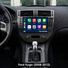 Ford Kuga 2008-2012 - radio de 9" con Apple CarPlay y Android Auto 