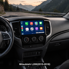 Mitsubishi L200 2015-2018 - radio de 9" con Apple CarPlay y Android Auto 