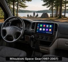Mitsubishi Space Gear 1997-2007 - Radio 9" con Apple CarPlay y Android Auto 