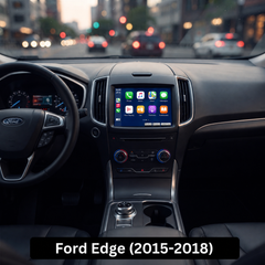 Ford Edge 2015-2018 - radio de 9" con Apple CarPlay y Android Auto 