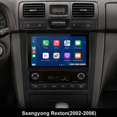 SsangYong Rexton 2002-2006 - radio 9" con Apple CarPlay y Android Auto 