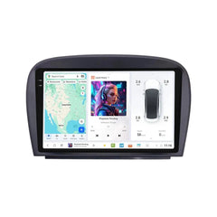 <h2>Mercedes SL R230 2001-2011 radio 9" con Apple CarPlay y Android Auto</h2> 