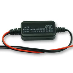 Convertidor de voltaje DC/DC 12V a 6V 2,5A – para la cámara de marcha atrás original de Toyota 