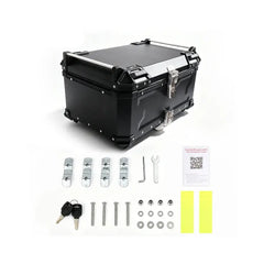 Top case para moto 45L – Baúl impermeable con placa de montaje 