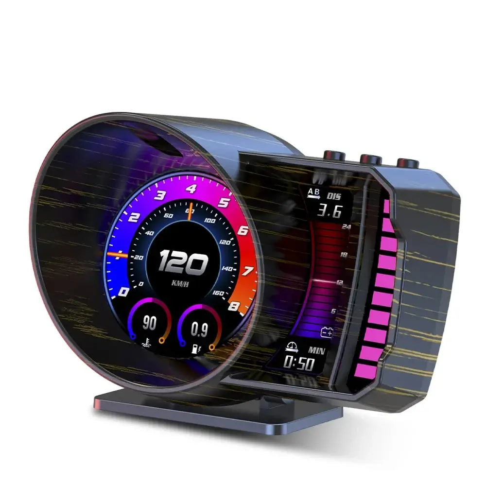 Pantalla Head-Up Display (HUD) de 3.5" para coche – velocímetro digital con OBD2 