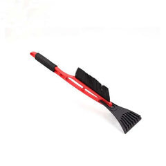 Rascador de hielo con cepillo para nieve para coche – 43 cm rojo 