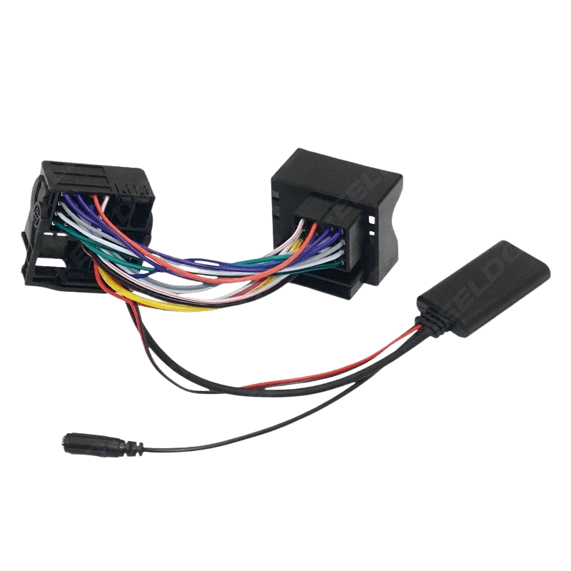 Bluetooth Adapter – Ford (Fiesta, Mondeo, Focus, Transit, Fusion mm.) wiring connectors for enhanced audio functionality.