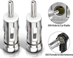 Adaptador de antena universal ISO a DIN para radio de coche FM/AM 