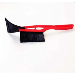Rascador de hielo con cepillo para nieve para coche – 43 cm rojo 