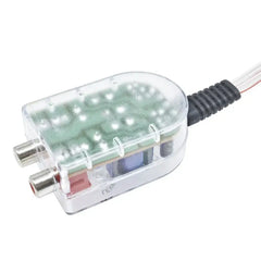 Convertidor High to Low de 2 canales – adaptador de salida RCA para radio de coche 