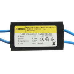Decodificador LED Canbus 12V – T10 / W5W / 501 eliminador de errores OBD y resistencia de carga 