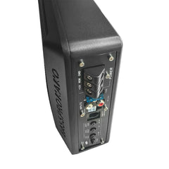 Subwoofer activo para coche de 600W 12V – altavoz de graves compacto con cable de audio 