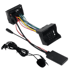 Bluetooth Adapter – Ford (Fiesta, Mondeo, Focus, Transit, Fusion mm.) installation components and wiring.