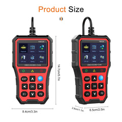 Lector de códigos OBD2 YM529 – escáner de diagnosis con Bluetooth y pantalla a color 