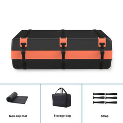 Bolsa de techo impermeable de 15 pies cúbicos – bolsa de techo para coche y viajes 