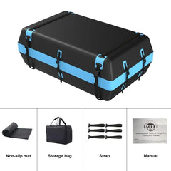 Bolsa de techo impermeable universal – equipaje de techo para todos los coches 