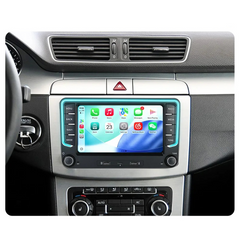 VW PQ35 (2006-2015) Apple CarPlay – radio de 7” con iluminación ambiental 
